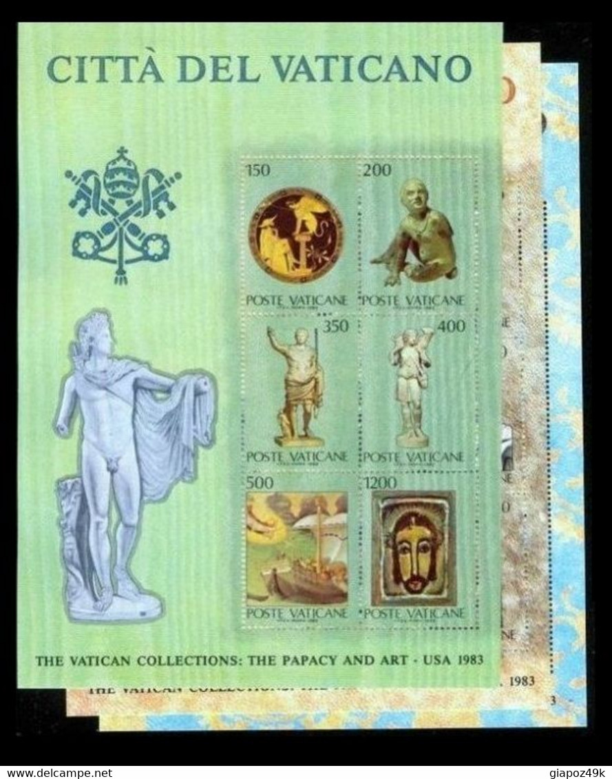 ● VATICANO 1983   ANNATA COMPLETA Con 3 BF + P.A. ** (MNH) ️ Al Facciale ️ - Annate Complete