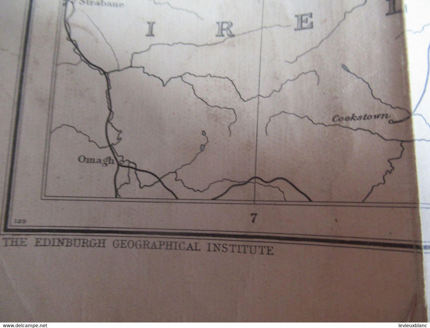 Carte Automobile/Great Britain/Bartholomew's General  Map Of SCOTLAND /Edinburgh/Vers1945  PGC496 - Cartes Routières