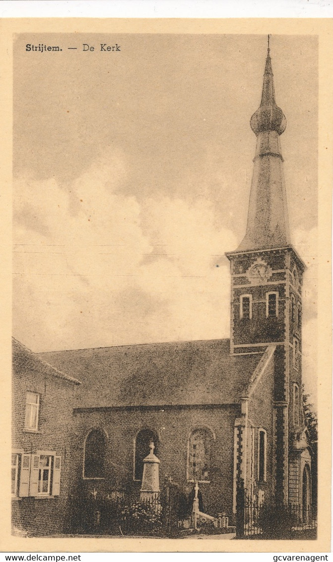 STRIJTEM    DE KERK          2 SCANS - Roosdaal