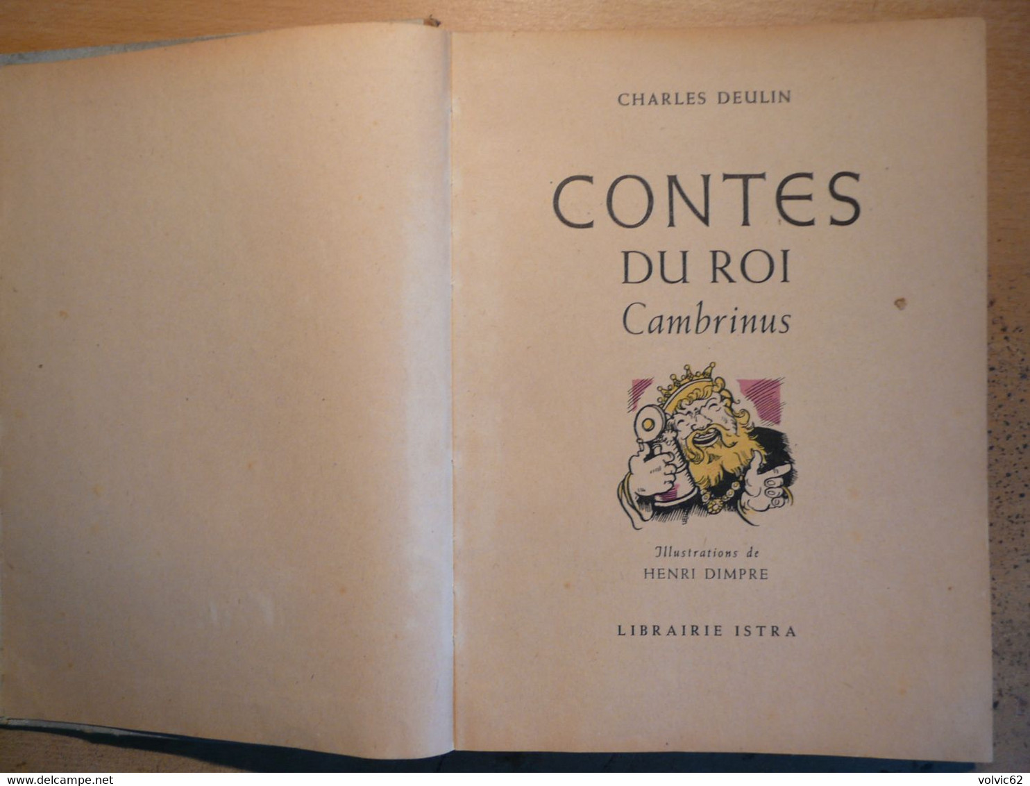 Contes Du Roi Cambrinus Collection Charme Des Jeunes Charles Deulin 1947 Librairie Istra - Bibliotheque De La Jeunesse