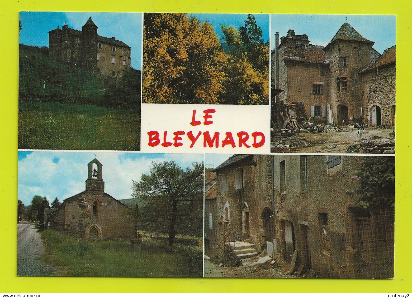 48 LE BLEYMARD N°420 Vers Bagnols Les Bains En 1986 - Le Bleymard