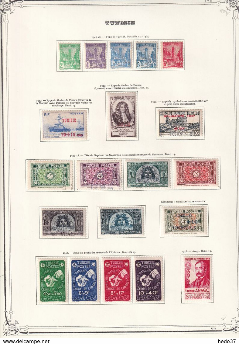 Tunisie - Collection - Neufs */ oblitérés - B/TB