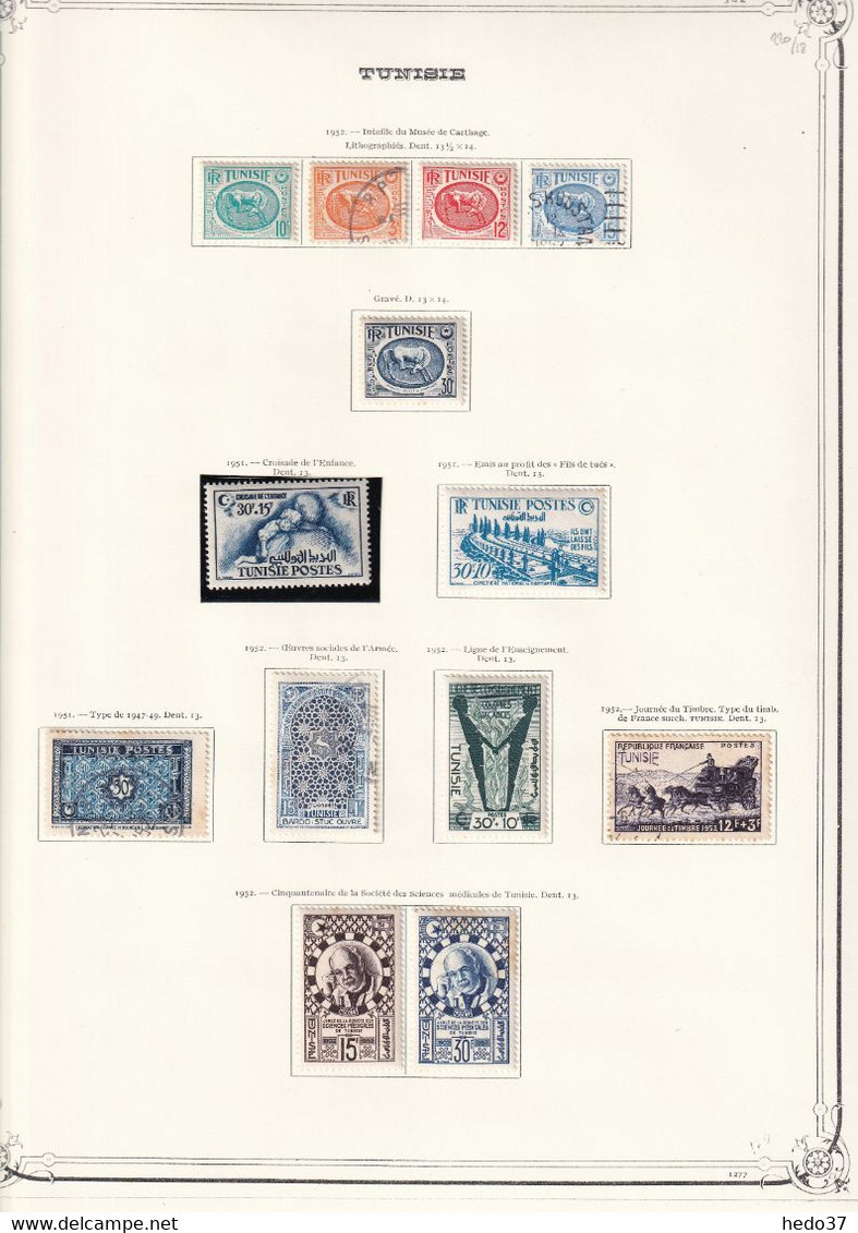 Tunisie - Collection - Neufs */ oblitérés - B/TB