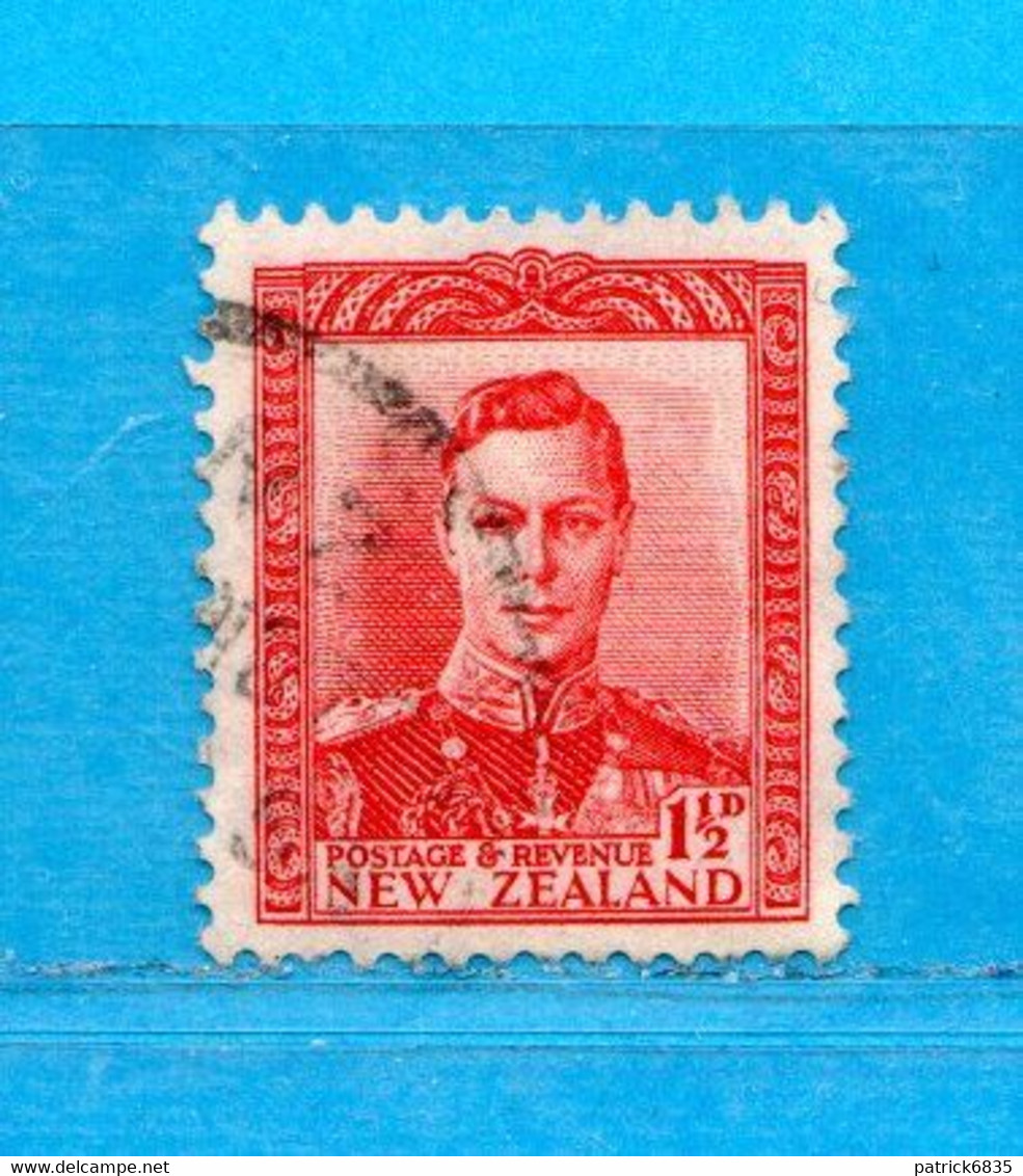(Us.8) NUOVA ZELANDA  °-1944 - George VI.  Yvert. 269. Usato - Used Stamps