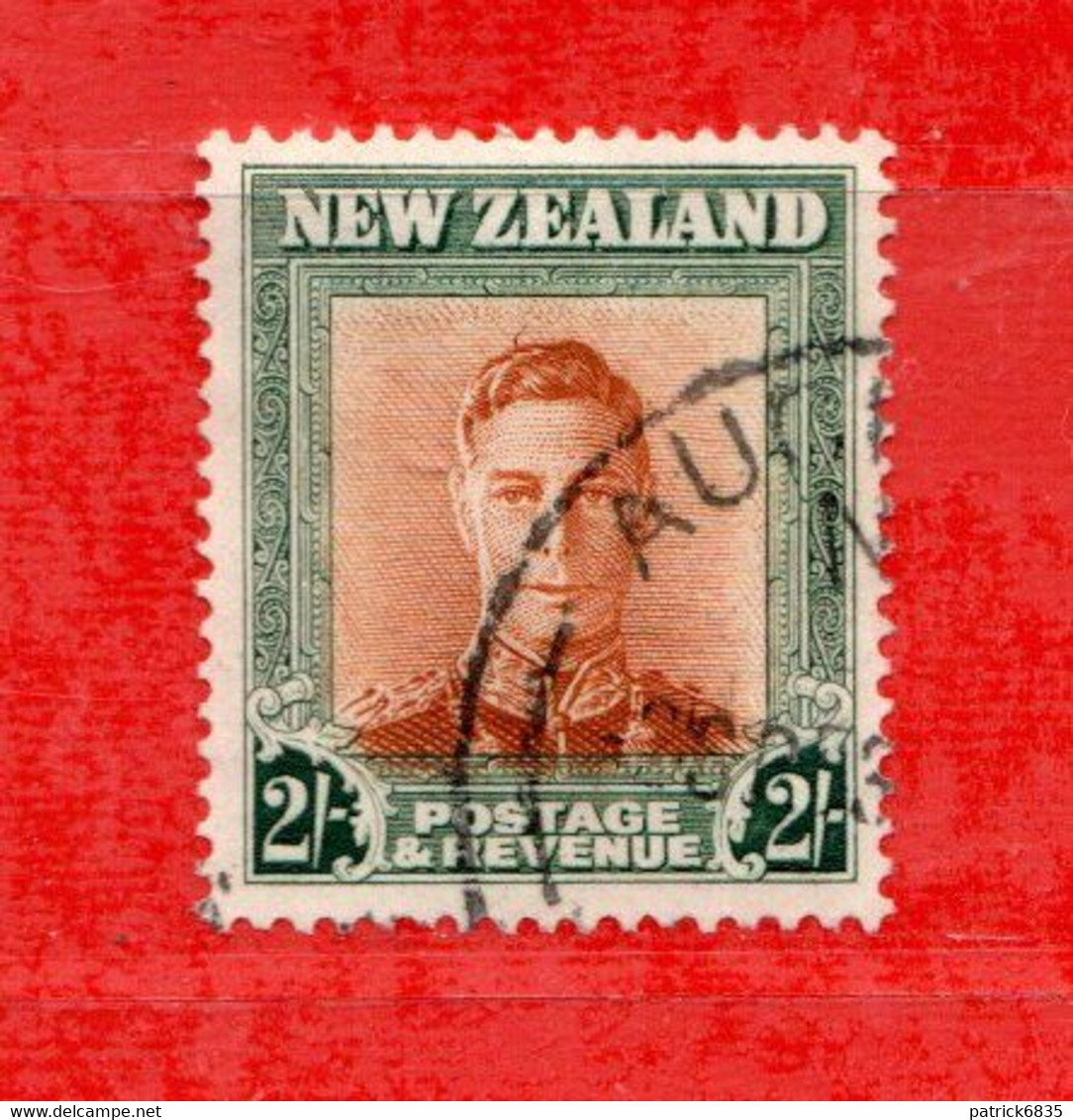(Us.8) NUOVA ZELANDA  °-1947 - George VI.  Yvert. 293. Usato - Usati