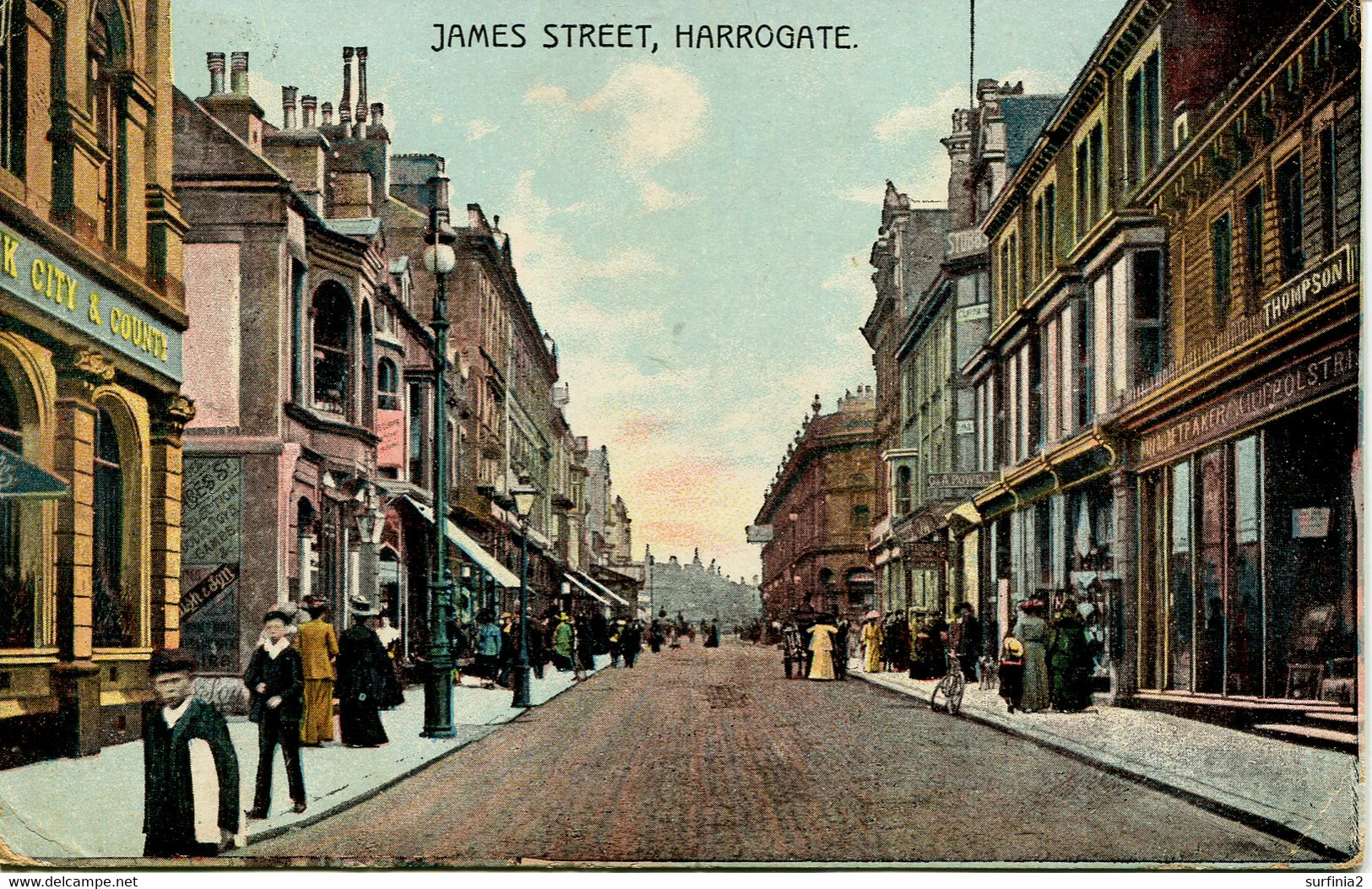 YORKS - HARROGATE - JAMES STREET 1906  Y3907 - Harrogate