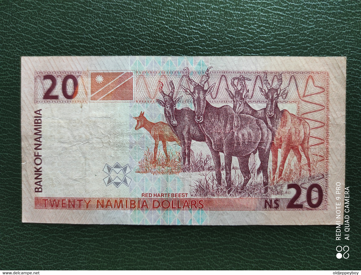 NAMIBIA 20 DOLLARS 2002 PICK 6a - Namibie