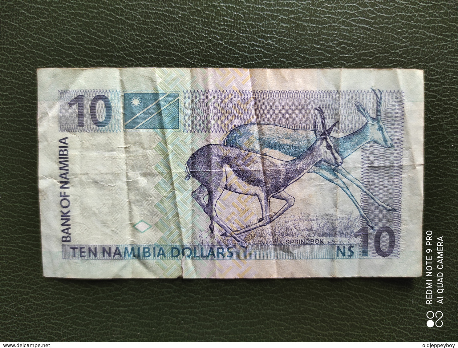 Namibia / 10 Dollars / 2001 / P-4(b) / FI - Namibia