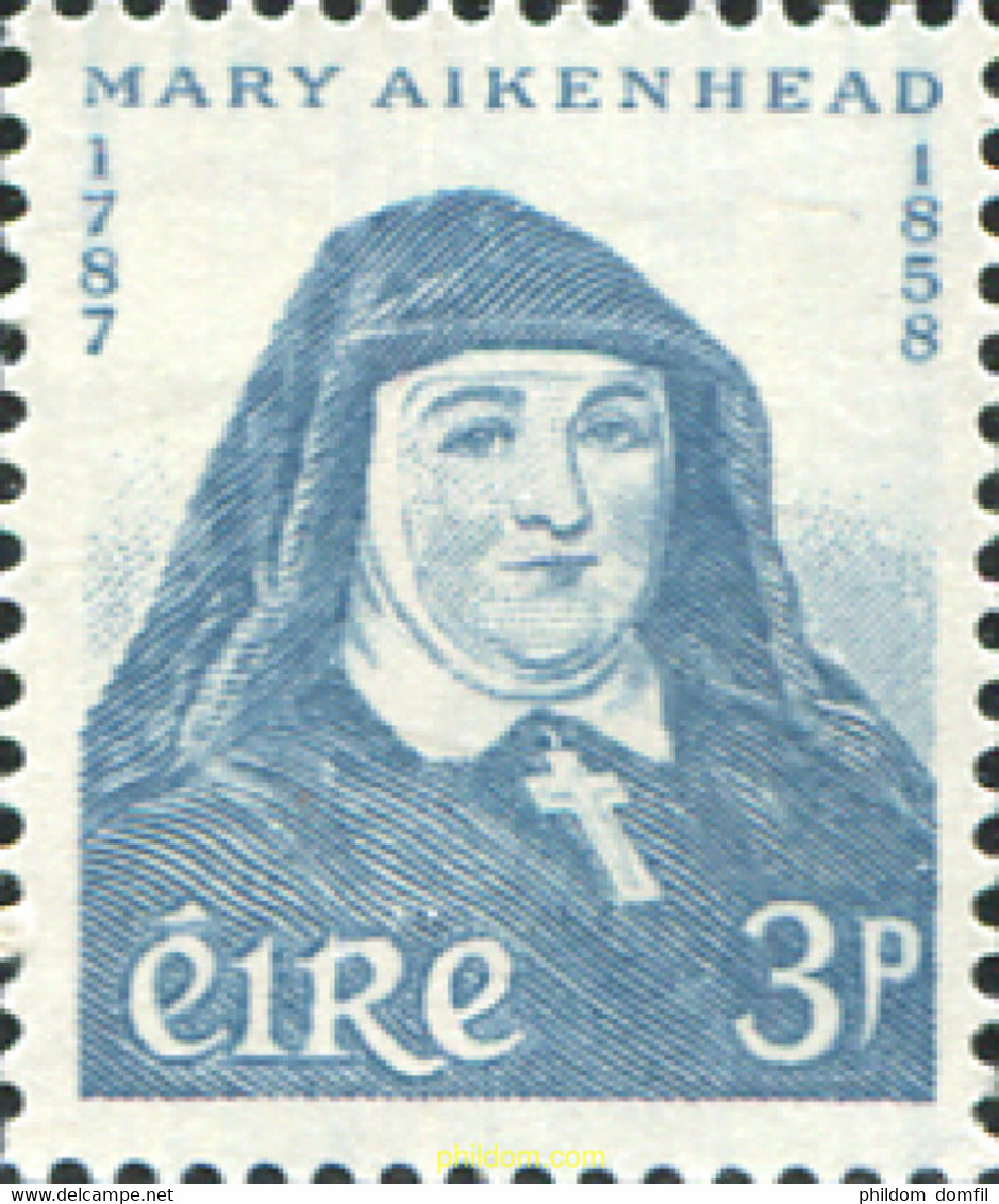 694946 MNH IRLANDA 1958 CENTENARIO DE LA MUERTE DE SOR MARY AIKENHEAD - Collections, Lots & Series