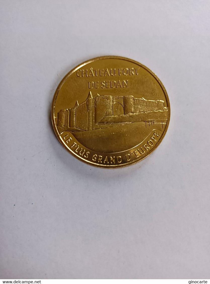 Monnaie De Paris MDP Jeton Touristique Medaille Sedan Chateau Fort 2021 - Sonstige & Ohne Zuordnung