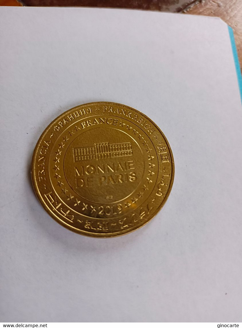 Monnaie De Paris MDP Jeton Touristique Medaille Nimes La Maison Carrée 2019 - Autres & Non Classés