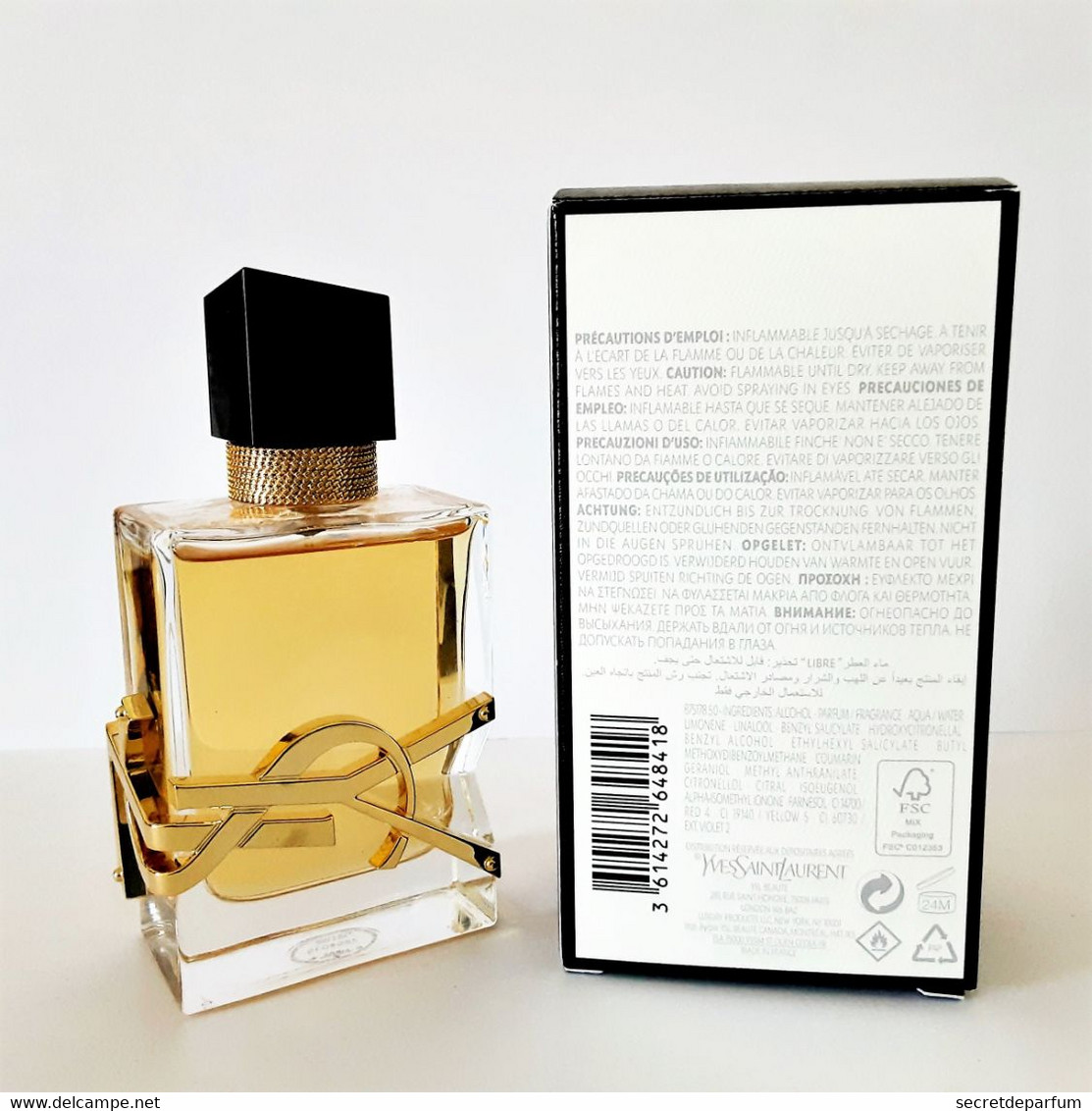 FLACON De Parfum NEUF LIBRE De YVES SAINT LAURENT  EDP 50 ML  + Boite - Femme