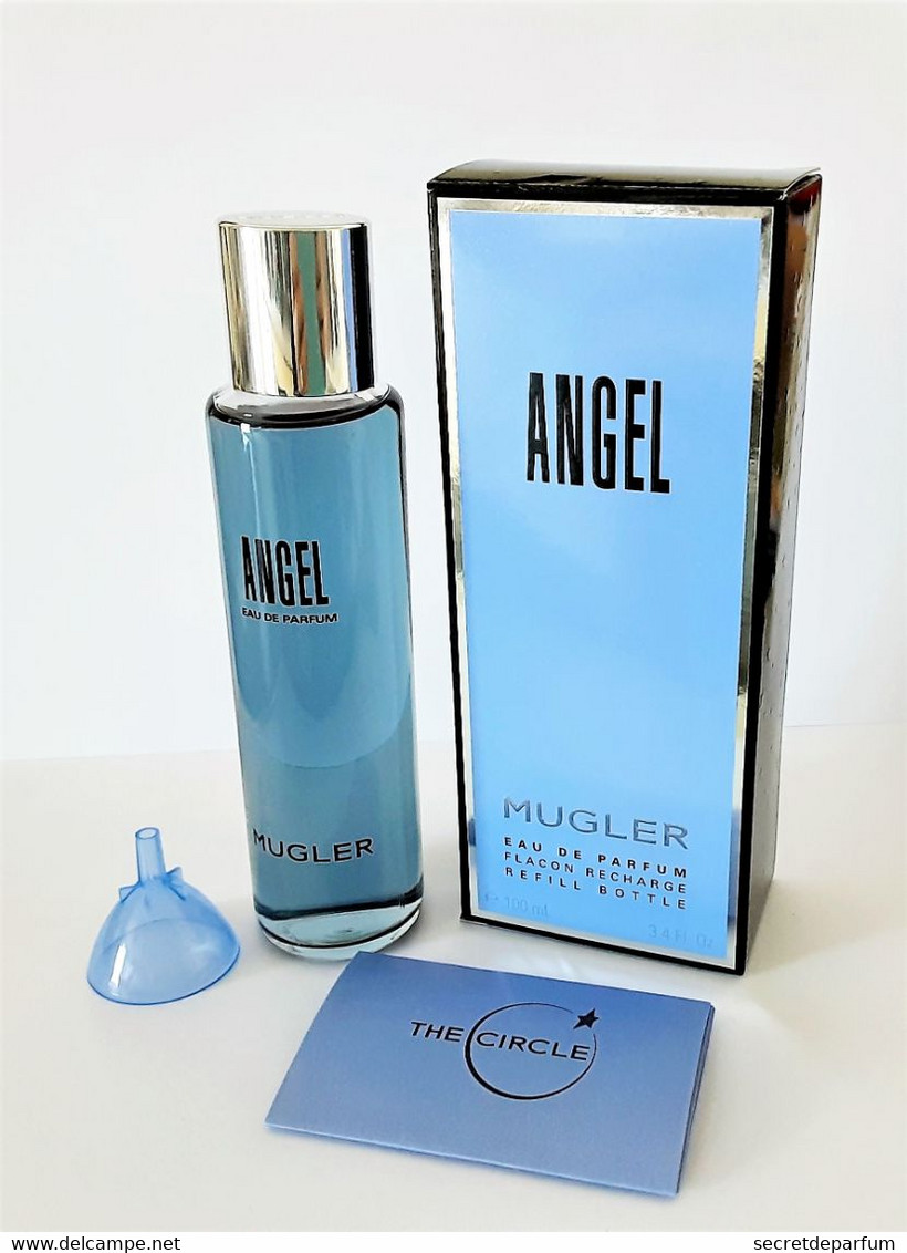 FLACON RECHARGE NEUF ANGEL De THIERRY MUGLER EDP 100 ML  + Boite SOUS BLISTER - Damen