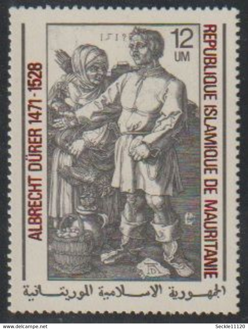 Mauritanie Mauritania - 1978 - 409 / 412- Mort D'Alberecht Dürer - MNH - Mauritanie (1960-...)