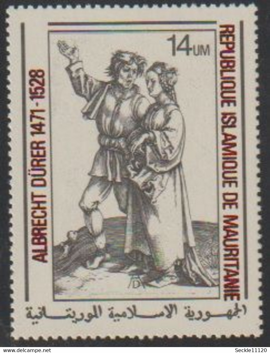 Mauritanie Mauritania - 1978 - 409 / 412- Mort D'Alberecht Dürer - MNH - Mauritanie (1960-...)