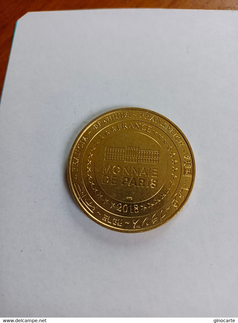 Monnaie De Paris MDP Jeton Touristique Medaille Charlemont Citadelle De Givet 2018 - Otros & Sin Clasificación