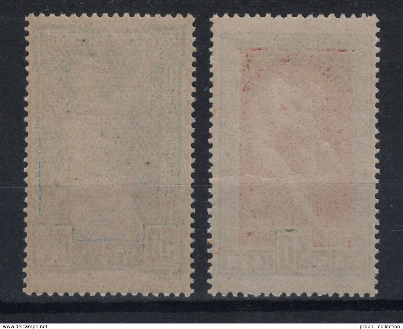 LOT De 2 TIMBRES N° 185 + 186 NEUF ** (Cote 143€) SANS TRACE DE CHARNIERE GOMME D'ORIGINE (JO JEUX OLYMPIQUES 1924) - Altri & Non Classificati