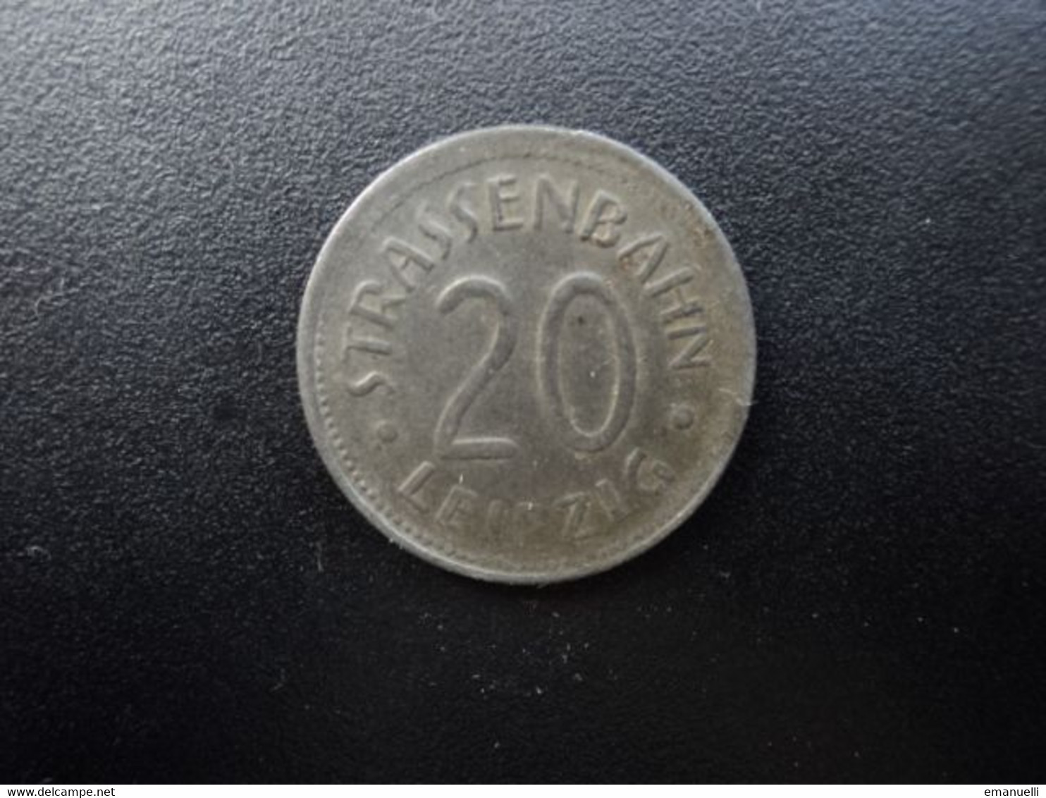 20 (pfennig) STRASSENBAN LEIPIG * - Monétaires/De Nécessité