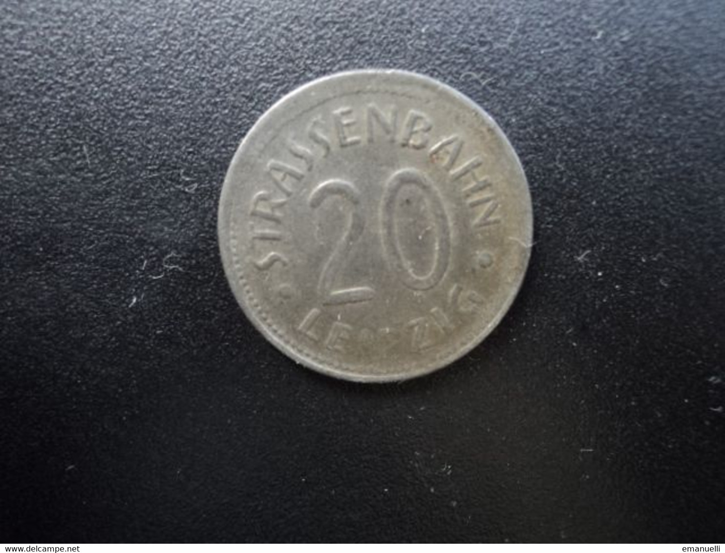 20 (pfennig) STRASSENBAN LEIPIG * - Monetary/Of Necessity