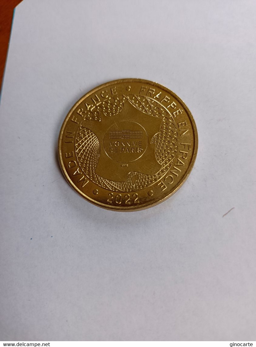 Monnaie De Paris MDP Jeton Touristique Medaille Nimes La Maison Carrée 2022 - Autres & Non Classés