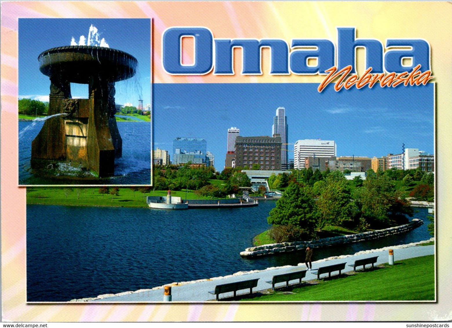 Nebraska Omaha Skyline - Omaha