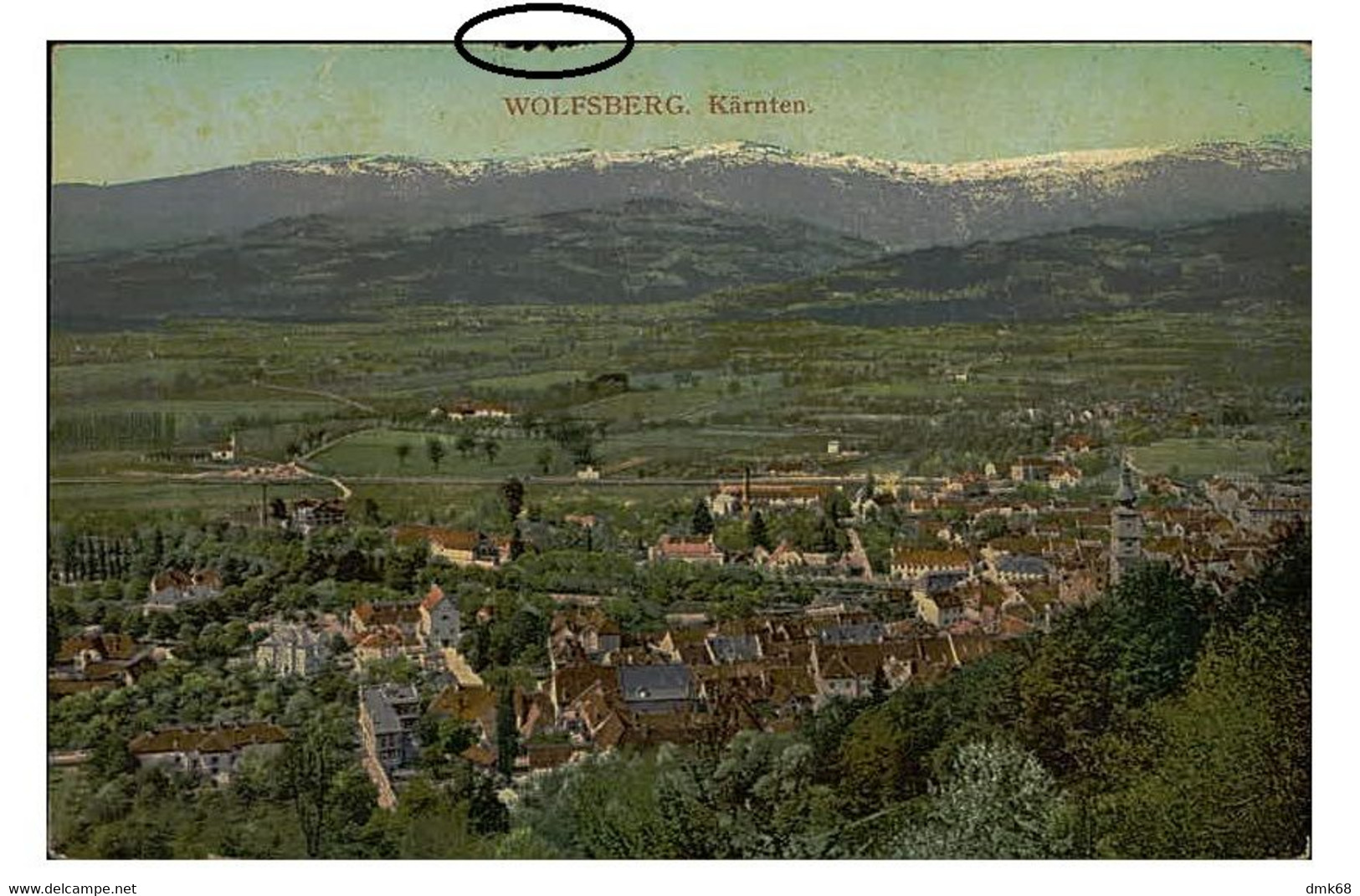 AUSTRIA - WOLFSBERG - KARNTEN - PANORAMA - VERLAG FRITZ STEINWENDER 1909 (15940) - Wolfsberg