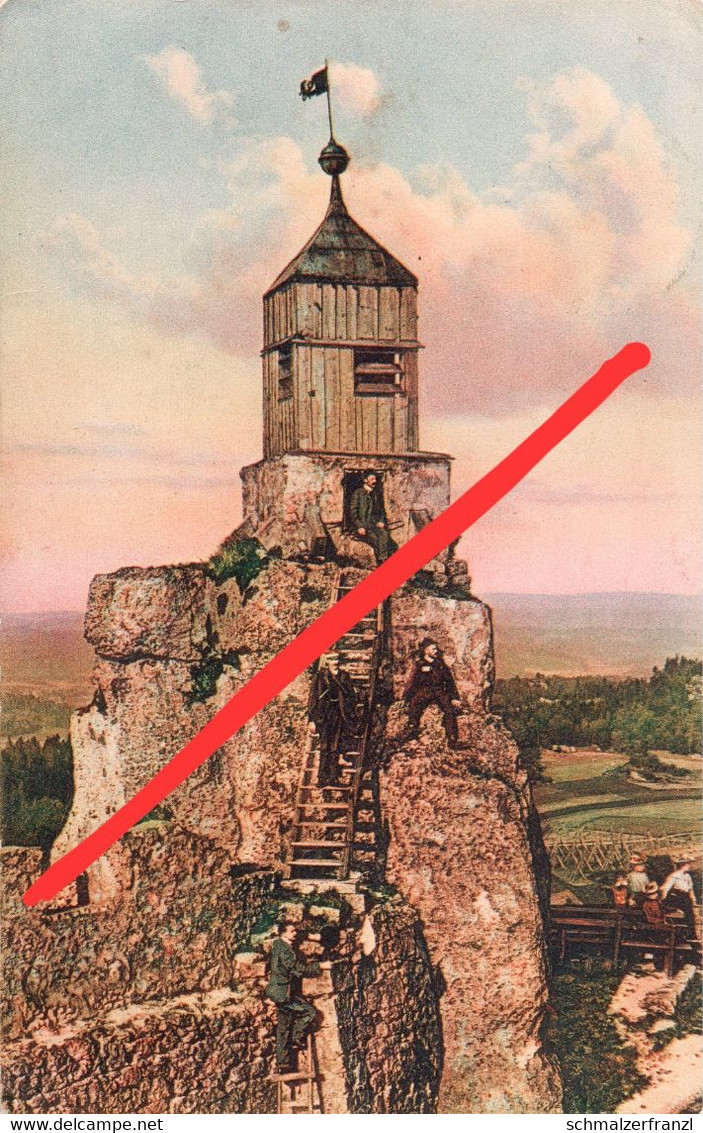 AK Burg Hohenstein Glockenturm Kirchensittenbach Hersbruck Schnaittach Steinensittenbach Osternohe Velden Neuhaus Plech - Hersbruck