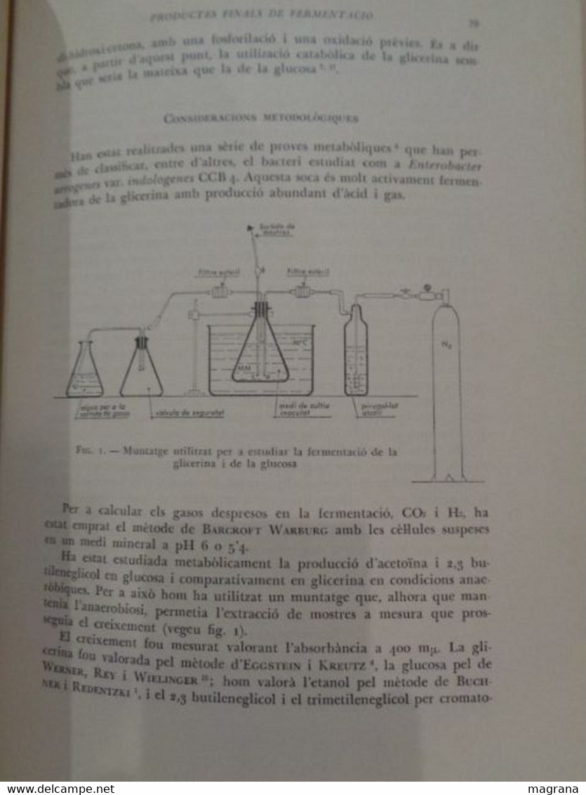 Biologia Molecular i Cel·lular. Fisiologia i Genètica dels Procariotes. Fisiologia experimental i del desenvolupament.