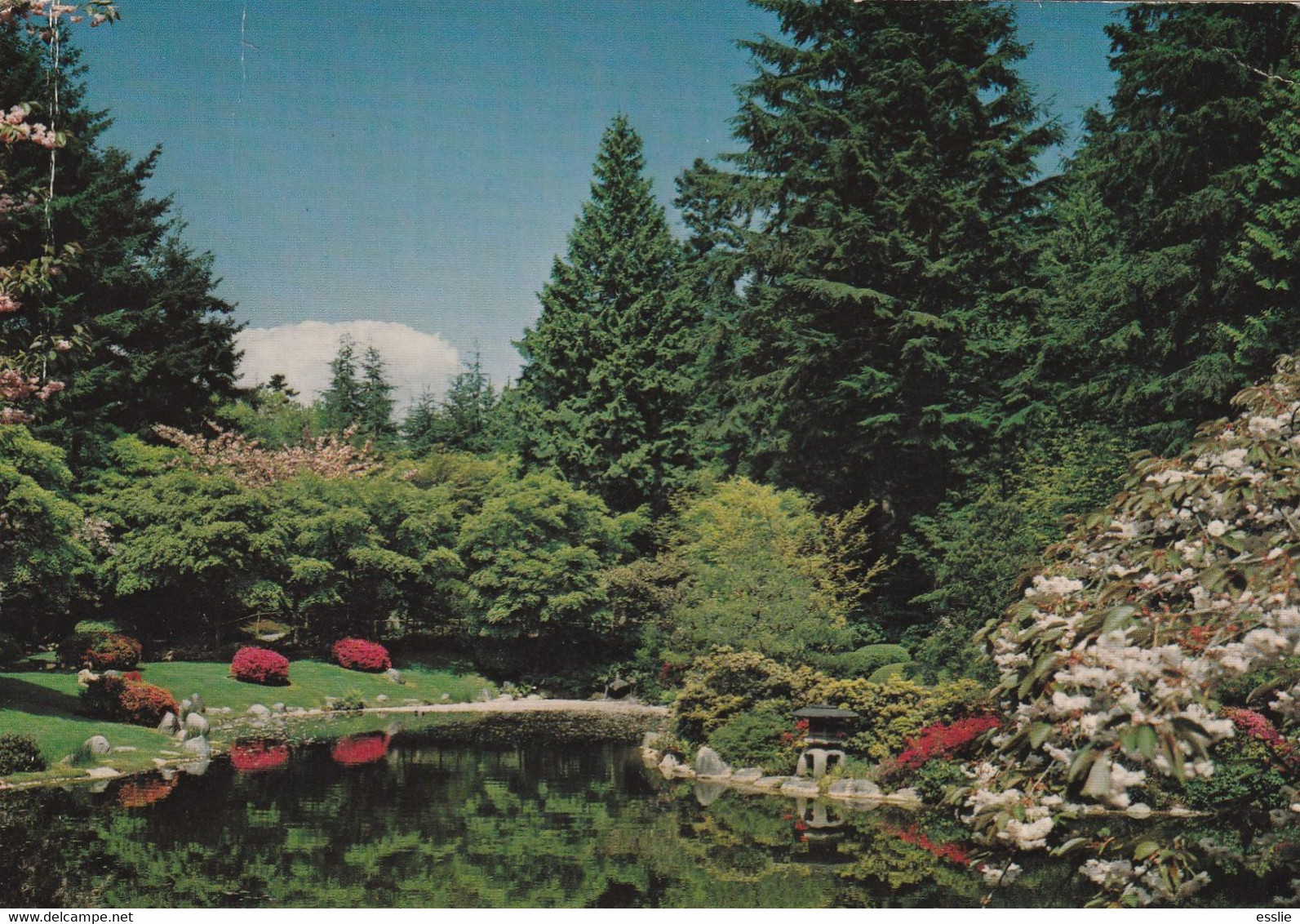 Canada - 1980 - Nitobe Garden University Of British Columbia Vancouver Slogan Japanese Airplane Consolidated Canso - Vancouver