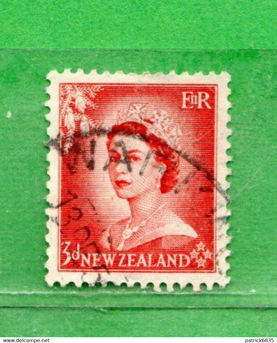 (Us8) NUOVA ZELANDA  °-1954-57 - Elizabeth II.  Yvert. 331. Used. - Used Stamps