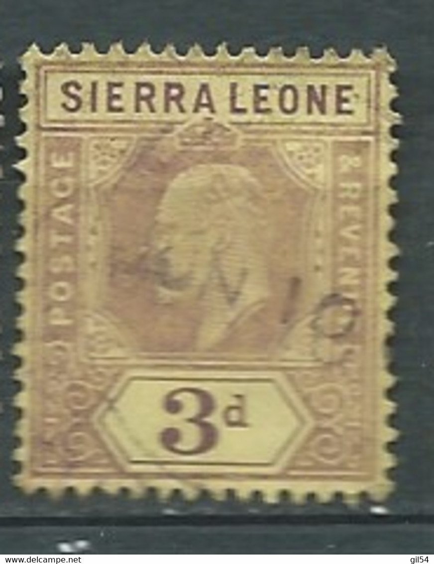 Sierra Leone   - Yvert N° 80 Oblitéré   -  AE 20315 - Sierra Leone (...-1960)