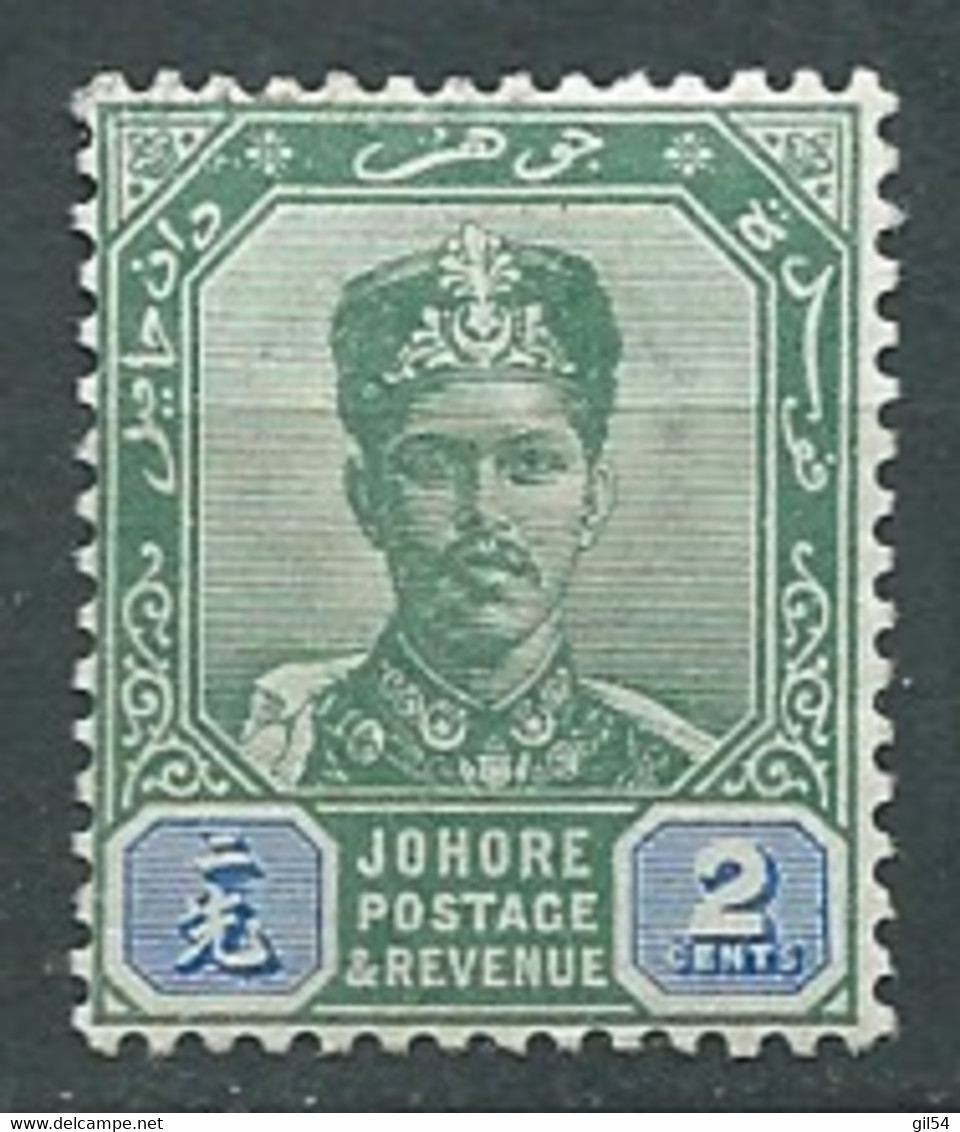 Johore    - Yvert N° 22 *   -  AE 20329 - Johore