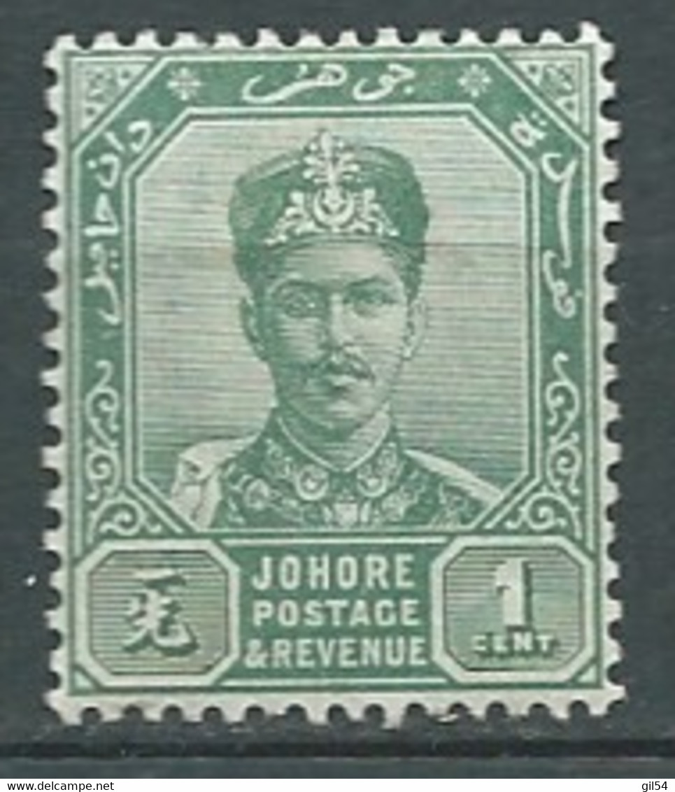 Johore    - Yvert N° 21 *   -  AE 20330 - Johore