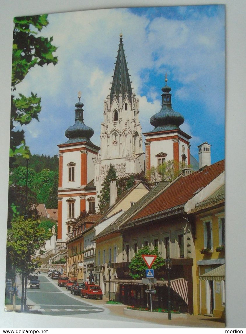 D193473  Österreich   Postkarte    2001 Mariazell  Mindszenty Princeps Primas - Pilgrimage   Many Signatures  Hungary - Storia Postale