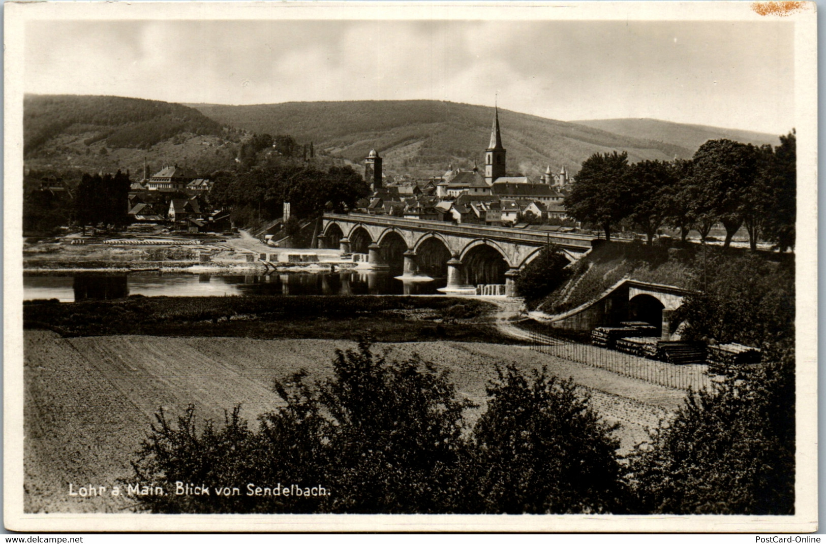 42153 - Deutschland - Lohr , Am Main , Blick Vom Sendelbach , Spessart - Nicht Gelaufen - Lohr