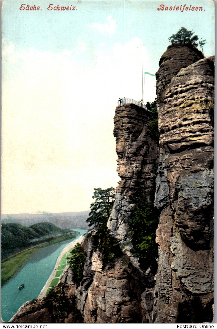 42256 - Deutschland - Basteifelsen , Sächsische Schweiz , Basteifelsen - Nicht Gelaufen - Bastei (sächs. Schweiz)