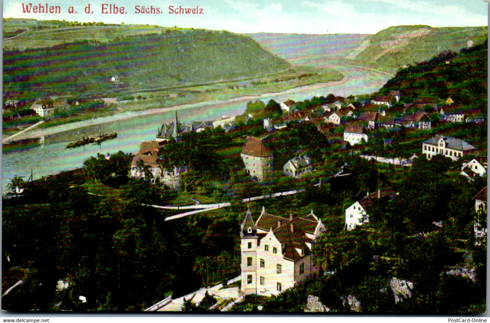 42275 - Deutschland - Wehlen , A. D. Elbe , Sächsische Schweiz - Nicht Gelaufen 1908 - Wehlen