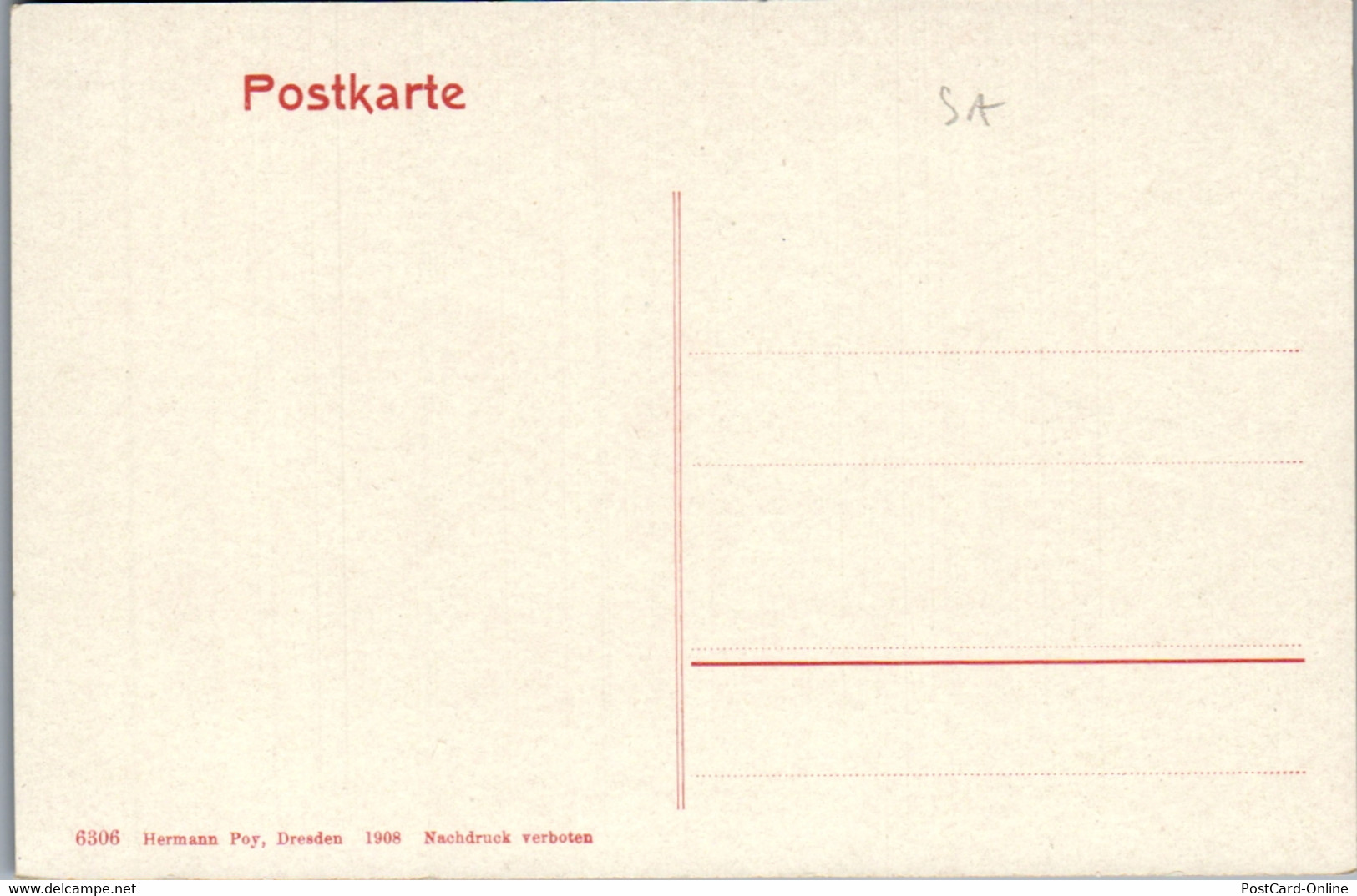 42275 - Deutschland - Wehlen , A. D. Elbe , Sächsische Schweiz - Nicht Gelaufen 1908 - Wehlen