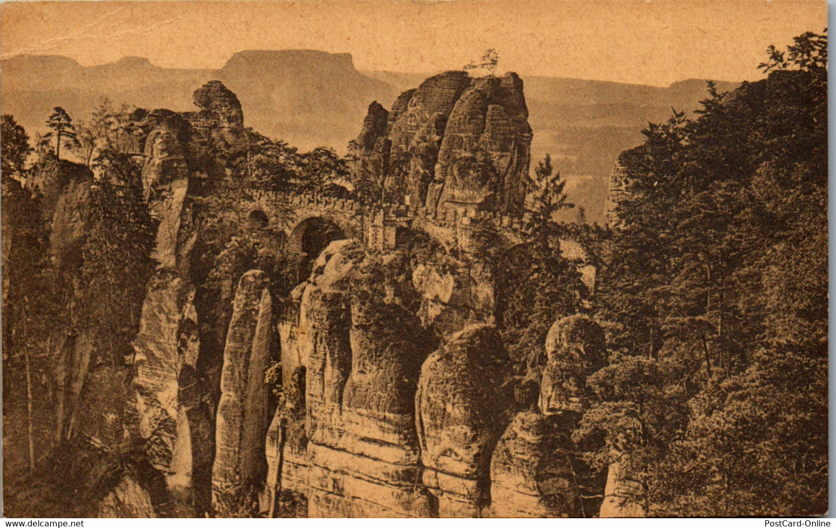 42282 - Deutschland - Bastei , Basteibrücke , Sächsische Schweiz - Nicht Gelaufen - Bastei (sächs. Schweiz)