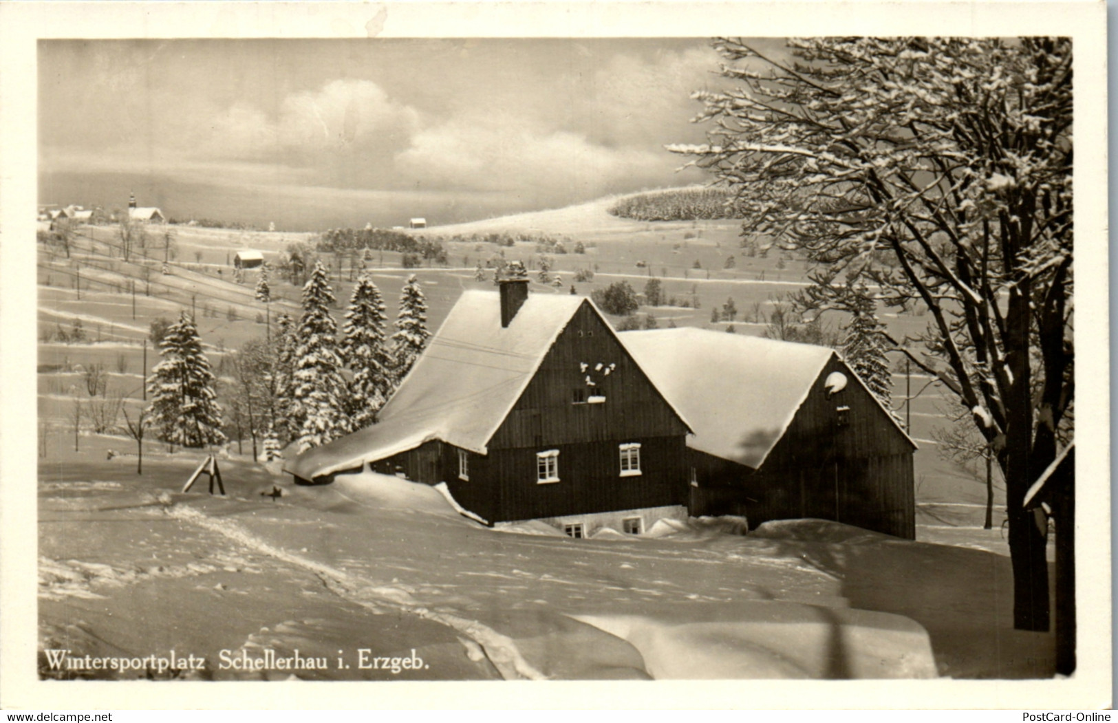 42298 - Deutschland - Schellerhau , Erzgebirge , Wintersportplatz , Winter - Nicht Gelaufen - Schellerhau