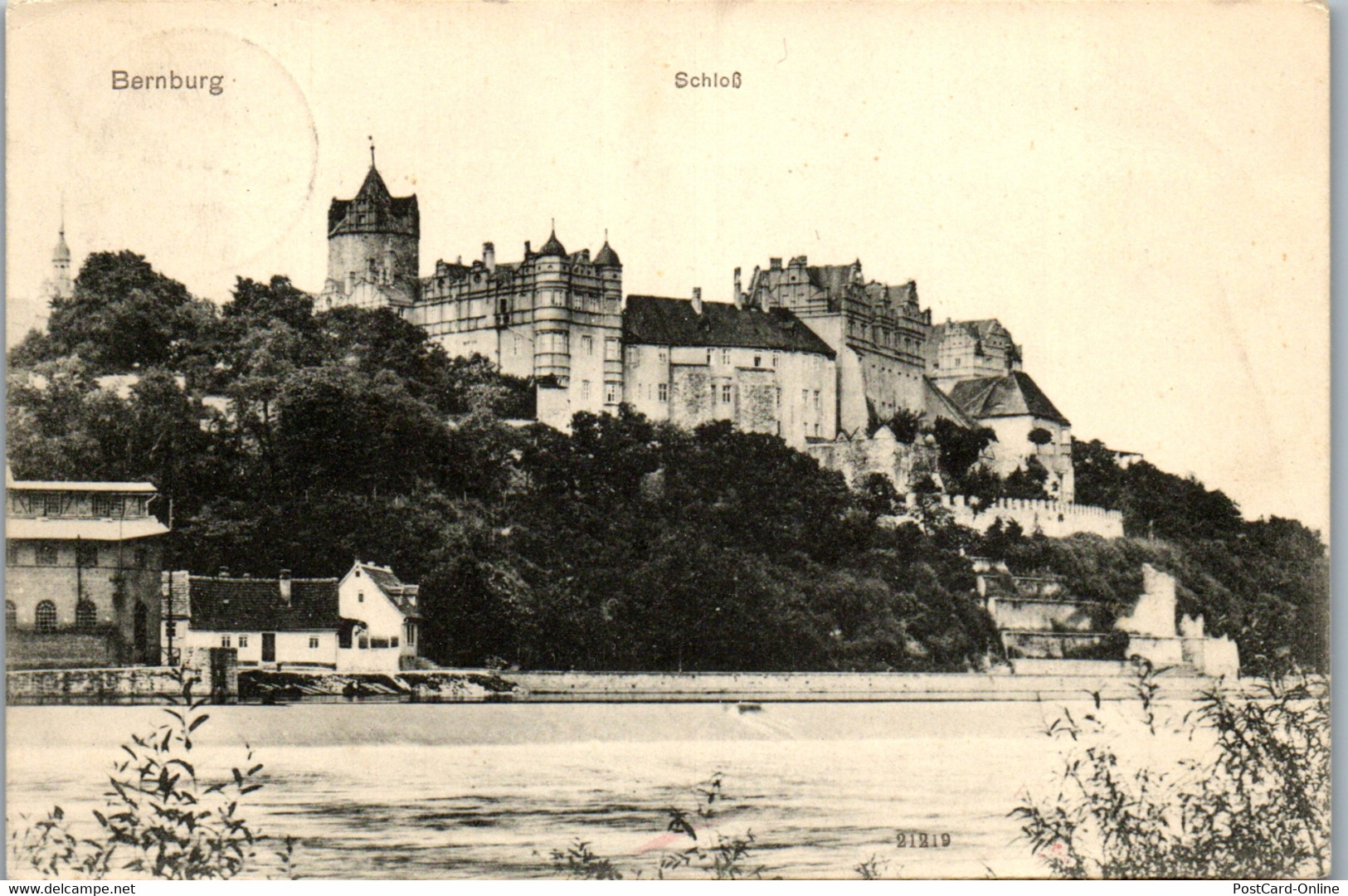 42408 - Deutschland - Bernburg , Saale , Schloß - Gelaufen 1907 - Bernburg (Saale)