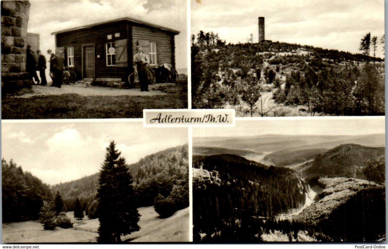 42450 - Deutschland - Adlersturm , Thür. Wald , Stutenhaus , Vessertal - Nicht Gelaufen - Schmiedefeld