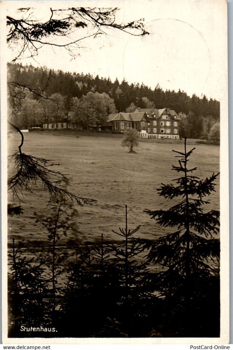 42467 - Deutschland - Schmiedefeld , Kr. Schleusingen , Berghotel Stutenhaus Am Adlersberg - Gelaufen 1931 - Schmiedefeld
