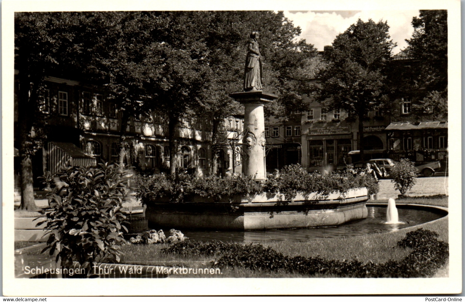 42475 - Deutschland - Schleusingen , I. Thür. , Marktbrunnen - Nicht Gelaufen - Schleusingen