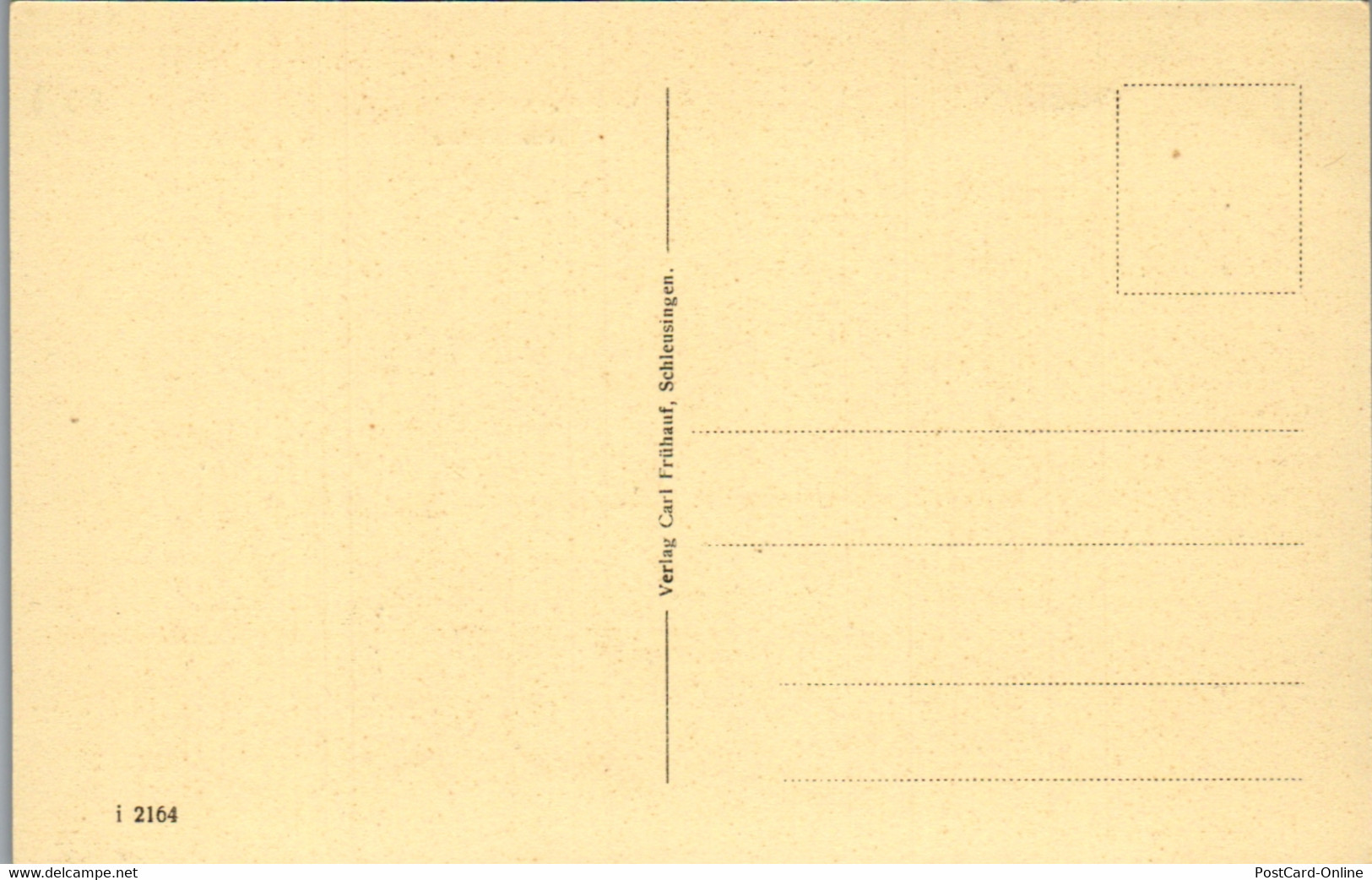 42477 - Künstlerkarte - Schleusingen , Hexentörmle , Signiert Carl Frühauf 1920 - Nicht Gelaufen - Schleusingen