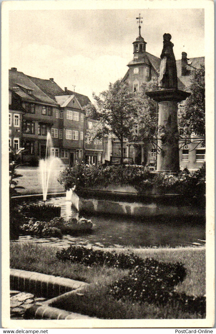 42481 - Deutschland - Schleusingen , I. Thür. , Marktplatz - Gelaufen 1952 - Schleusingen