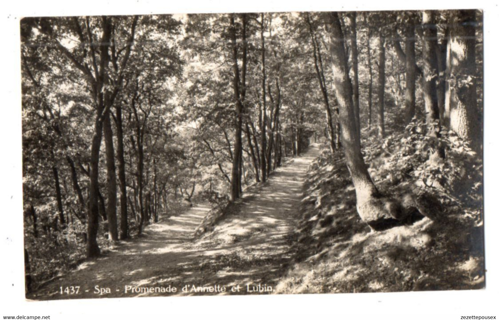 46739-ZE-BELGIQUE-Spa-Promenade D'Annette Et Lubin. - Spa