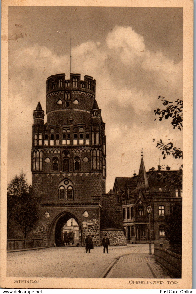 42671 - Deutschland - Stendal , Üngelinger Tor - Gelaufen 1930 - Stendal