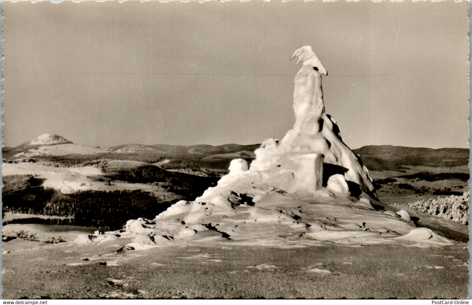 42780 - Deutschland - Die Rhön , Winter , Winterpracht , Wasserkuppe , Fliegerdenkmal - Nicht Gelaufen - Rhön