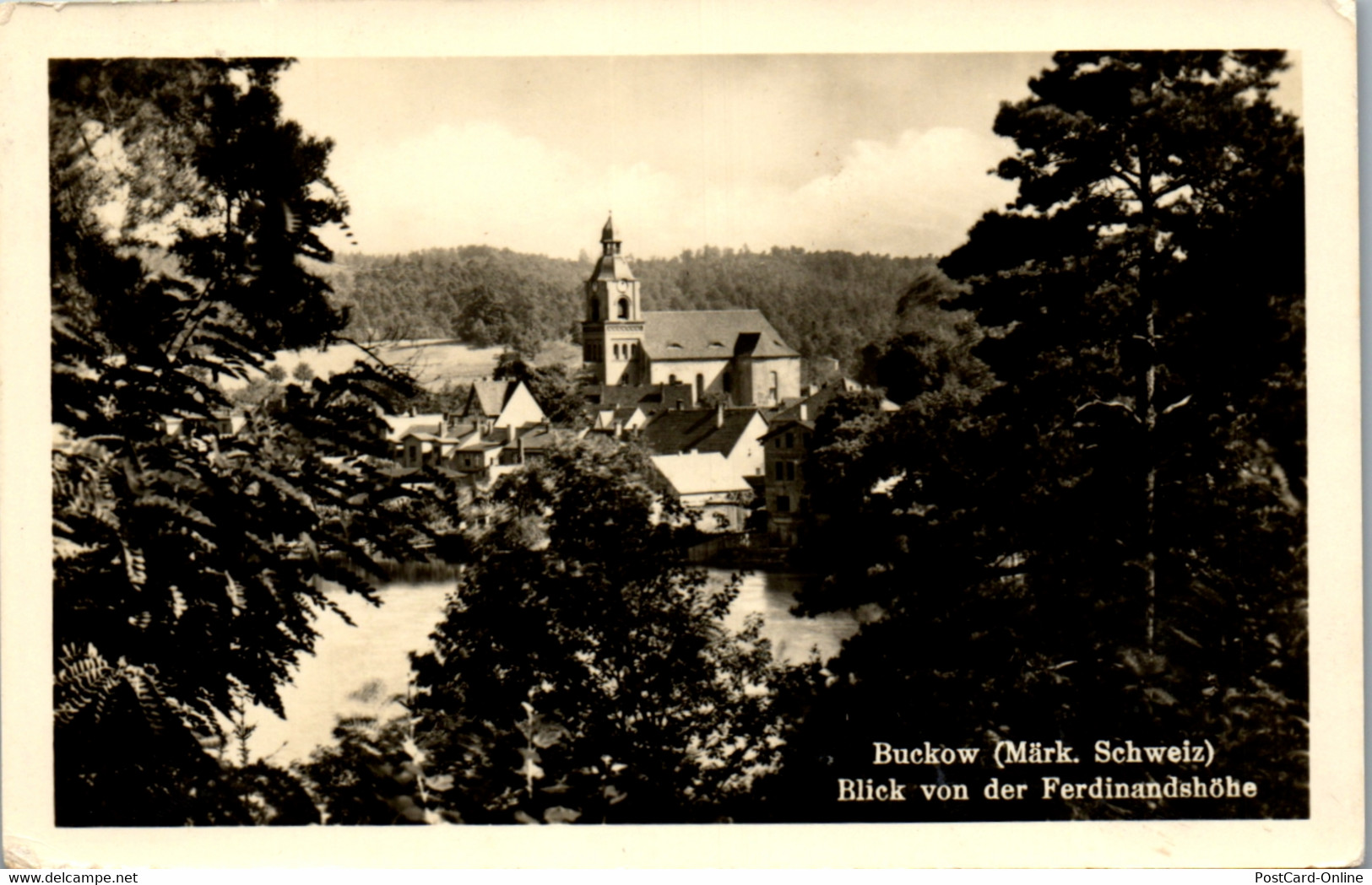 42823 - Deutschland - Buckow , Märk. Schweiz , Blick Von Der Ferdinandshöhe - Gelaufen - Buckow